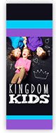 Church Banner of Kingdom Kids