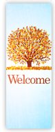 Church Banner of Welcome - Fall
