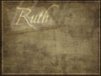 Church Banner of Book of Ruth