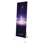 The Appearing 2x5 Banner and Stand