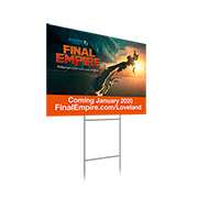 Final Empire Double-sided Road Signs (Pack of 10)