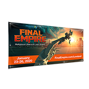 Final Empire 8x4 Outdoor Banner