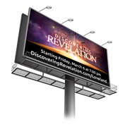 Discovering Revelation Billboard Design