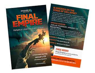 Final Empire Bulletin Inserts - Not personalized  (Pack of 2)