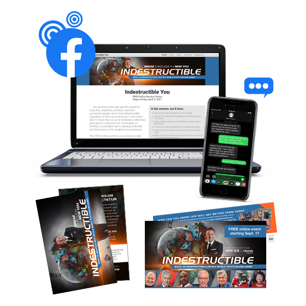 Indestructible - Marketing Package Tier 3 with Registration