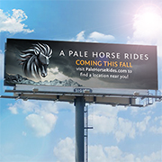 Pale Horse Rides Billboard Design