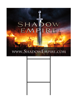 Shadow Empire Double-sided Road Signs (Pack of 10)