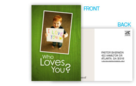 Customized 5.5 x 8.5 Postcards