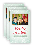 Customized 2x3.5 Invitation Cards