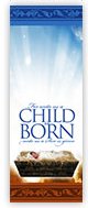 Church Banner of A Child Is Born