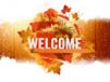 Church Banner of Autumn Welcome