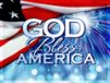 Church Banner of God Bless America