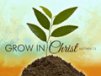 Church Banner of Grow In Christ