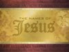 Church Banner of Names of Jesus