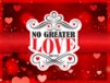 Church Banner of No Greater Love