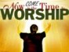 Church Banner of Time To Worship