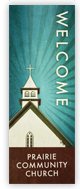 Church Banner of Welcome To Church