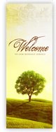 Church Banner of Welcome - Tree