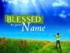 Church Banner of Blessed Be Your Name