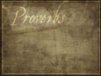 Church Banner of Book of Proverbs